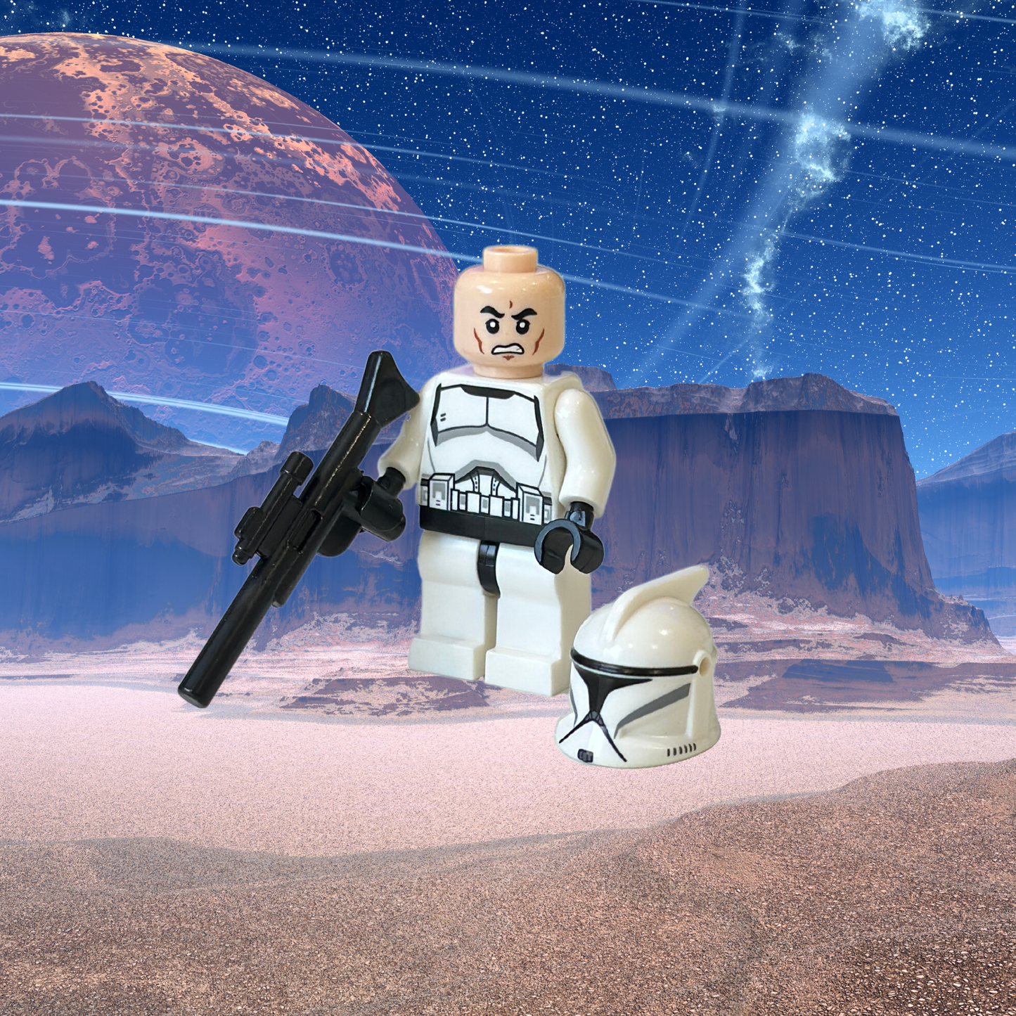 Star Wars Phase 1 Clone Trooper Minifigure Battle Pack