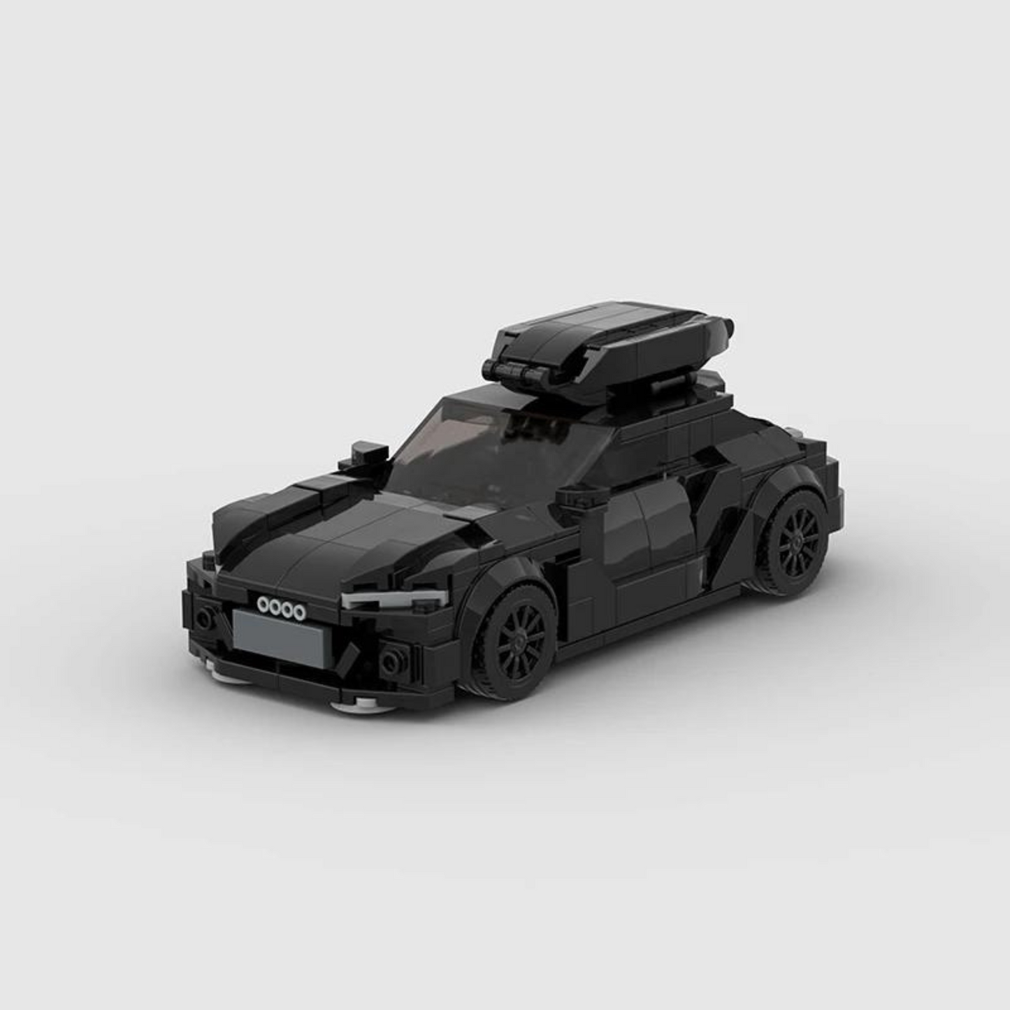 RS6 Black Speed Champs Building Blocks Car MOC