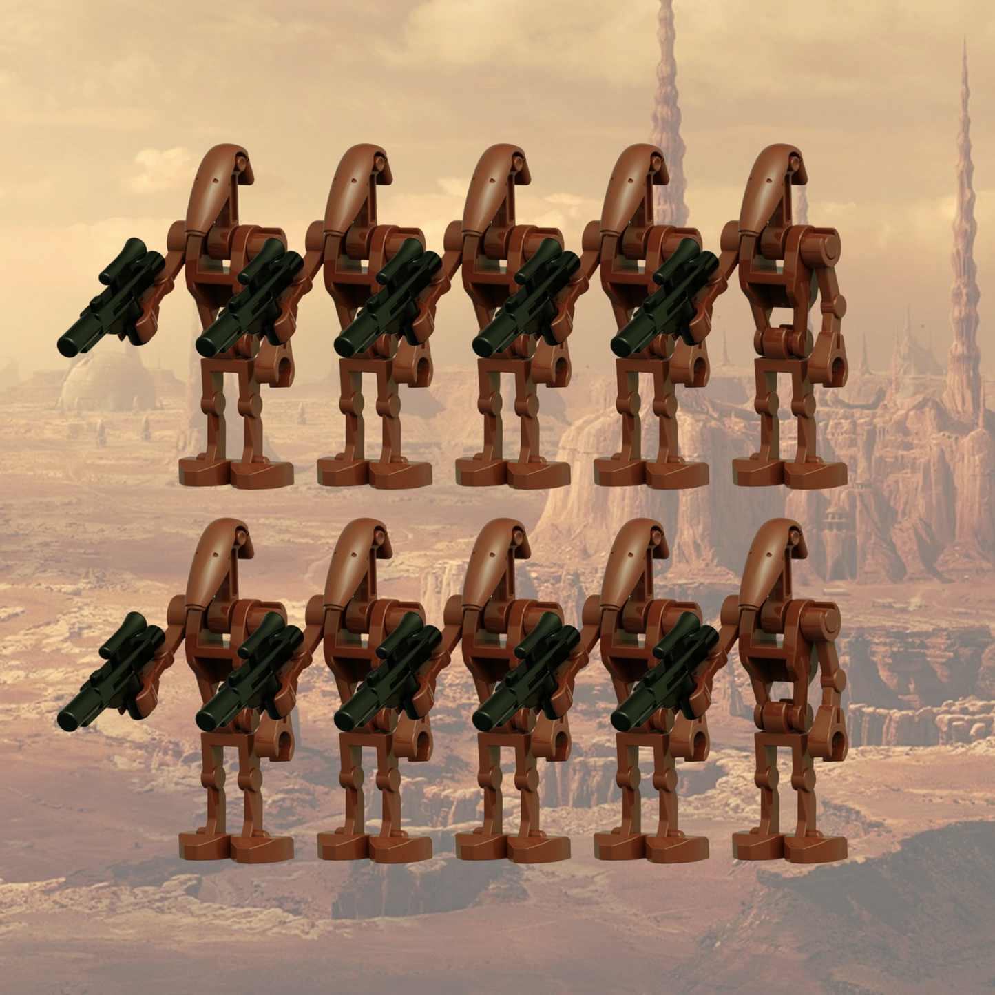 Star Wars Heavy Battle Droid Minifigure Battle Pack