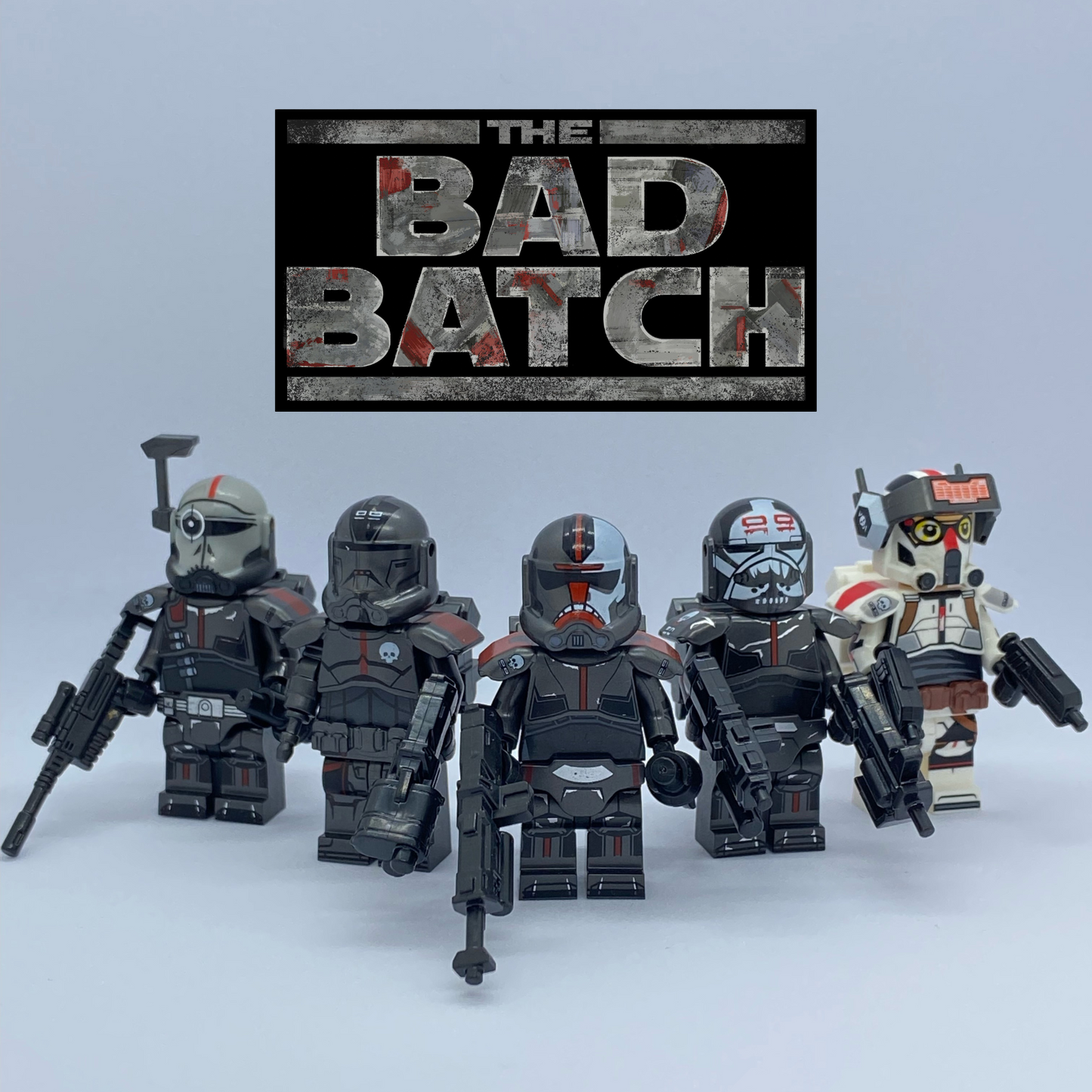 Star Wars Bad Batch Clone Trooper Minifigure Battle Pack
