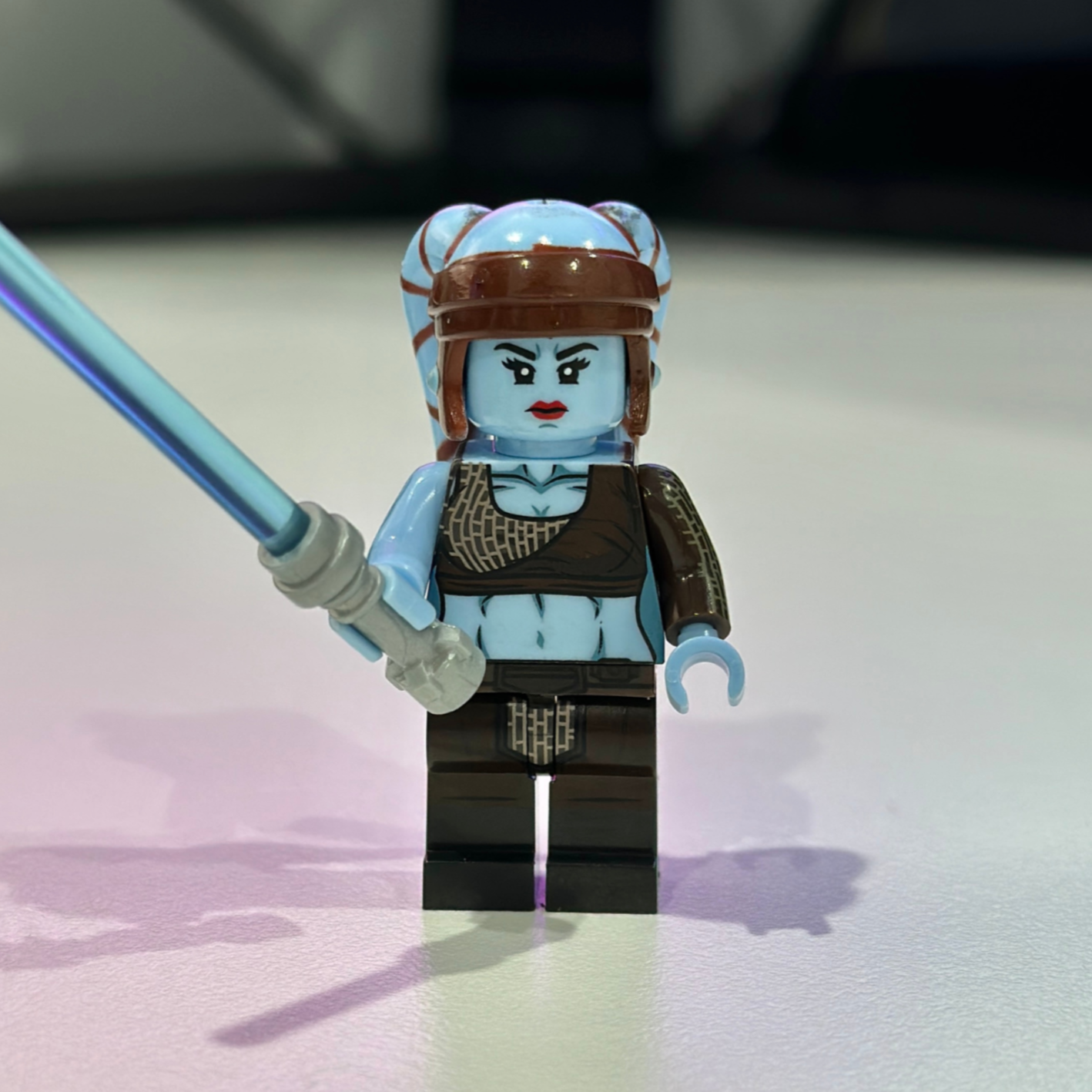 Star Wars Aayla Secura Jedi Master Minifigure 327th Star Corps Brick Hub 9286