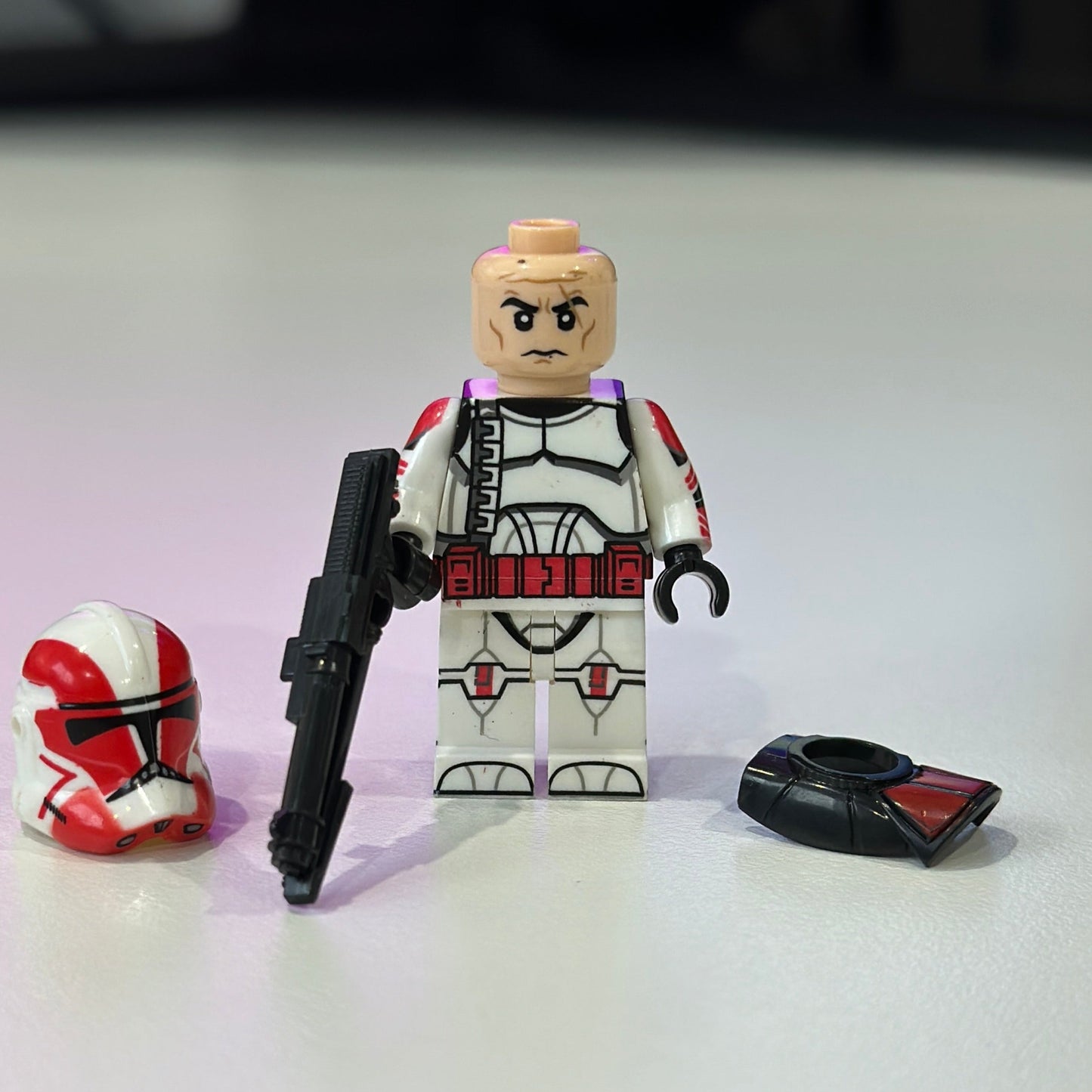Star Wars Commander Grey Clone Trooper Minifigure
